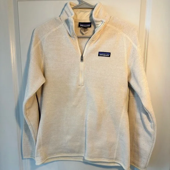 Patagonia Cream/Oat Better Sweater, size Medium - Picture 4 of 12